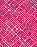 Whimsical Geometric Symbol Pattern Rug