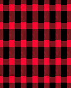 Classic Red Black Buffalo Check Rug