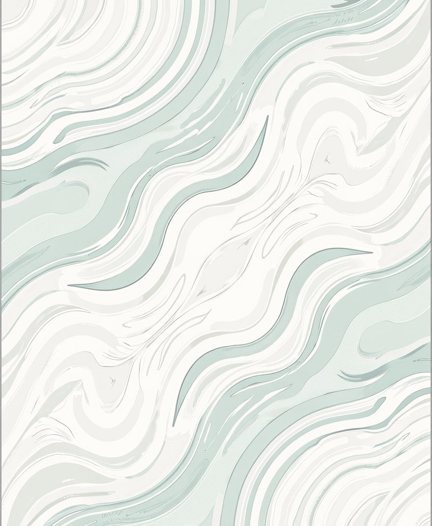 Cool Abstract Swirl Pattern Rug