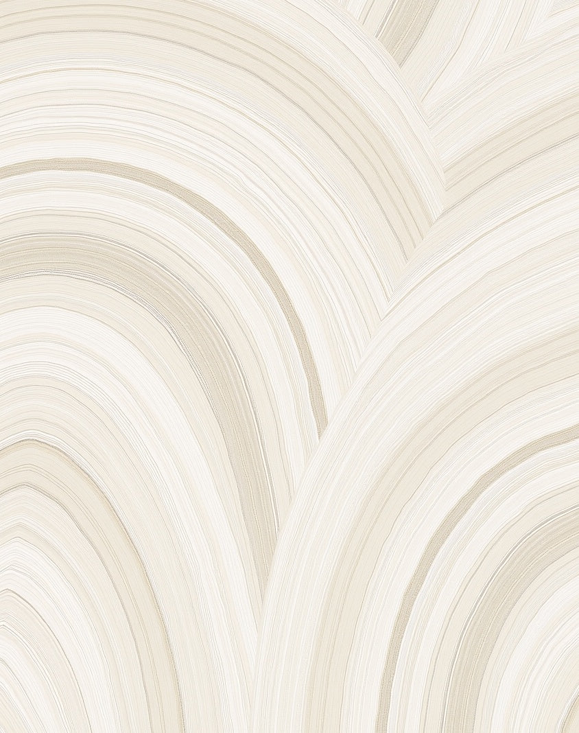 Neutral Arch Stripe Abstract Design Rug