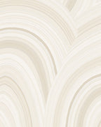 Neutral Arch Stripe Abstract Design Rug