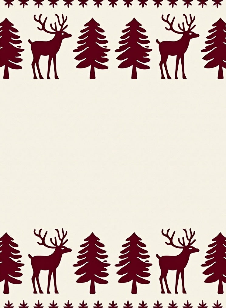 Winter Forest Scandinavian Nordic Rug