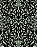 Whimsical Botanical Vine Pattern Rug