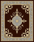 Elegant Floral Corner Classic Rug