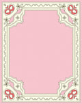 Classic Floral Border Design Rug