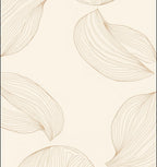 Line Art Petal Cream Rug