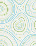 Abstract Swirls Patterned Light Rug