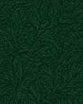 Deep Emerald Lush Foliage Organic Rug