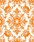 Elegant Floral Scrollwork Pattern Rug