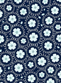 Whimsical Floral Sunburst Pattern Rug