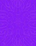 Abstract Symmetry Line Art Rug