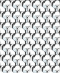 Modern Interlocking Geometric Abstract Rug