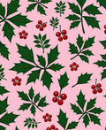 Festive Holly Berry Scatter Rug