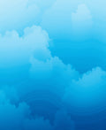 Sky Cloud Dreamscape Design Rug