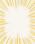 Radiant Yellow Burst Patterned Rug