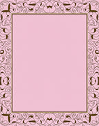 Ornate Flourish With Heart Design Rug