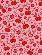 Cherry Blossom Vine Pattern Rug