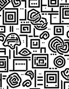 Bold Abstract Geometric Design Rug