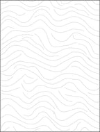 Abstract Swirl Lines Pattern Rug