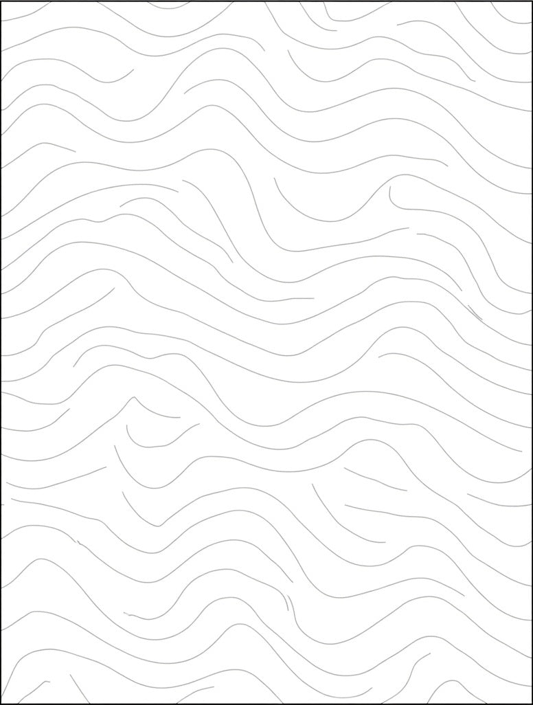 Abstract Swirl Lines Pattern Rug
