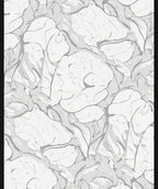 Abstract Organic Contour Pattern Rug
