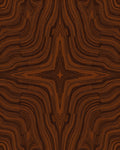 Dark Wood Grain Abstract Pattern Rug