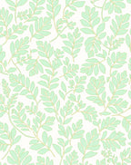 Mint Leaf Pattern Design Rug