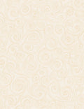 Cream Swirls Graphic Lines Rug