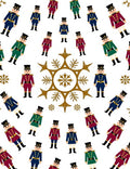 Nutcracker Soldier Snowflake Pattern Rug