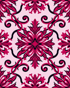 Vibrant Swirl Garden Style Rug