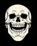 Gothic Skull Illustration Rug