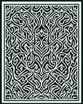 Abstract Organic Line Art Pattern Rug
