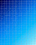 Gradient Blue Checkerboard Patterned Rug