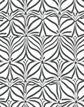 Art Deco Inspired Floral Pattern Rug