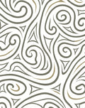 Subtle Swirl Triangle Pattern Rug