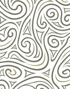 Subtle Swirl Triangle Pattern Rug
