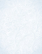 Delicate Swirl Floral Pattern Rug