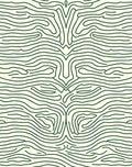 Organic Wavy Line Pattern Rug