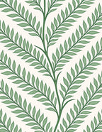 Evergreen Leafy Vine Branches Rug