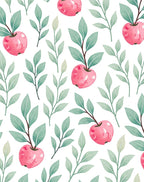 Pink Apple branch Pattern Rug