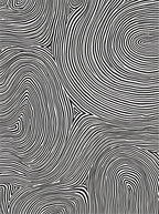 Abstract Lines Organic Pattern Rug