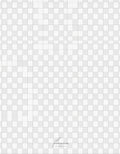 Monochromatic Grid Geometric Pattern Rug