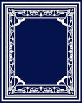 Classic White Decorative Edge Rug