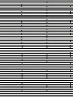 Modern Black White Horizontal Line Pattern Rug