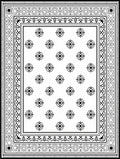 Classic Geometric Diamond Motif Rug
