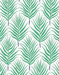 Green Leaf Pattern Delight Rug