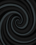 Dark Swirl Optical Illusion Rug