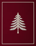 Classic Fir Tree Silhouette Design Rug
