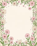 Floral Ivy Vine Delightful Design Rug