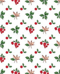 Strolling Berry Leaf Pattern Rug